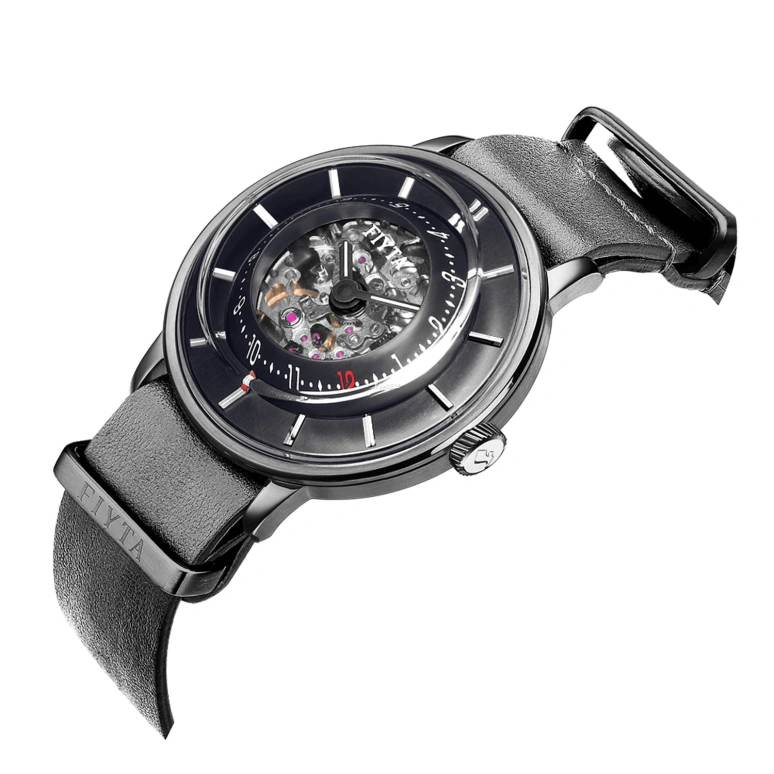 FIYTA,Extreme 45mm,45mm,Stainless Steel,Black,Automatic,Sapphire,Crystal Glass,Round,WGA868000,WGA868000.BBB