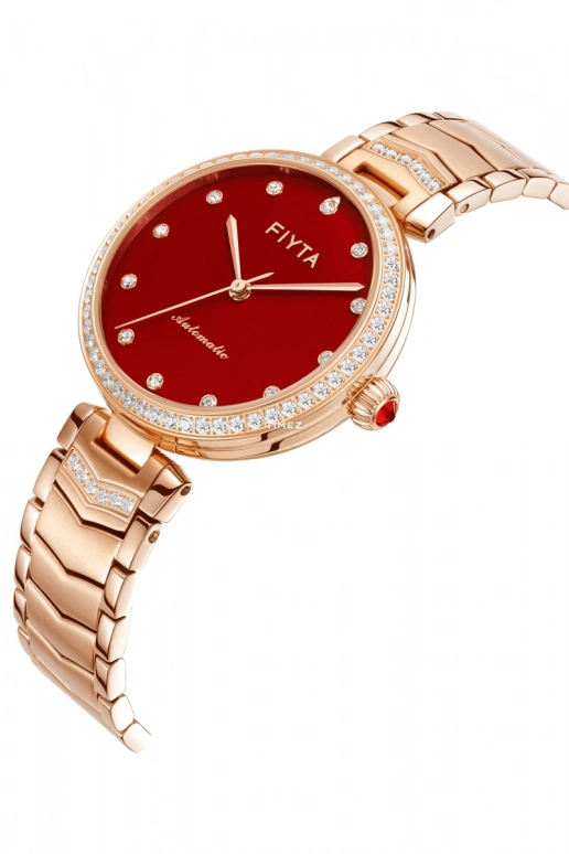 FIYTA,Heartouching 32mm,32mm,Stainless Steel,Red,Automatic,Sapphire,Round,LA869012,LA869012.PRPH