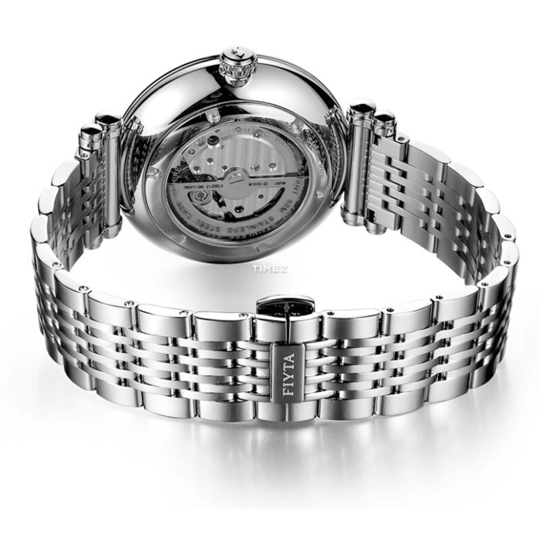 FIYTA,IN 41.50mm,41.50mm,Stainless Steel,White,Automatic,Day,Sapphire,GA850002,GA850002.WWW