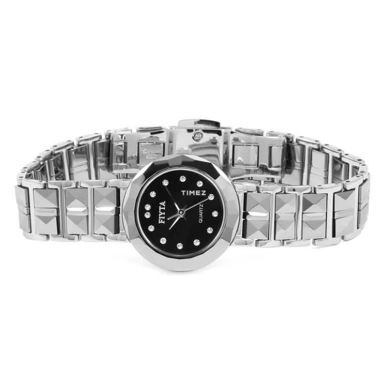 FIYTA,Other 0mm,0mm,Stainless Steel,Black,Quartz,Sapphire,Glass,Round,L862,L862.WBW
