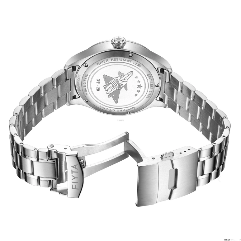 FIYTA,Mach 42mm,42mm,Stainless Steel,Blue,Automatic,Day,Anti-magnetic,GA881013,GA881013.WLW