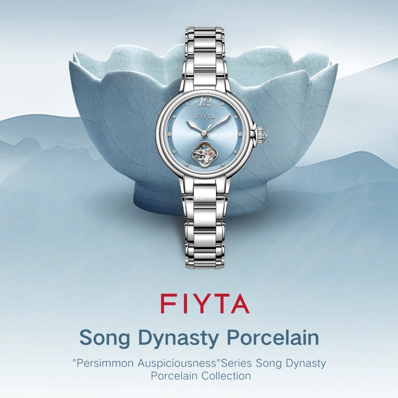FIYTA,Allure 29mm,29mm,Stainless Steel,Blue,Automatic,Sapphire,Crystal Glass,Round,LA865022,LA865022.WLW