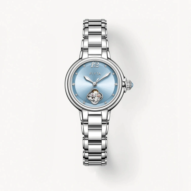FIYTA,Allure 29mm,29mm,Stainless Steel,Blue,Automatic,Sapphire,Crystal Glass,Round,LA865022,LA865022.WLW
