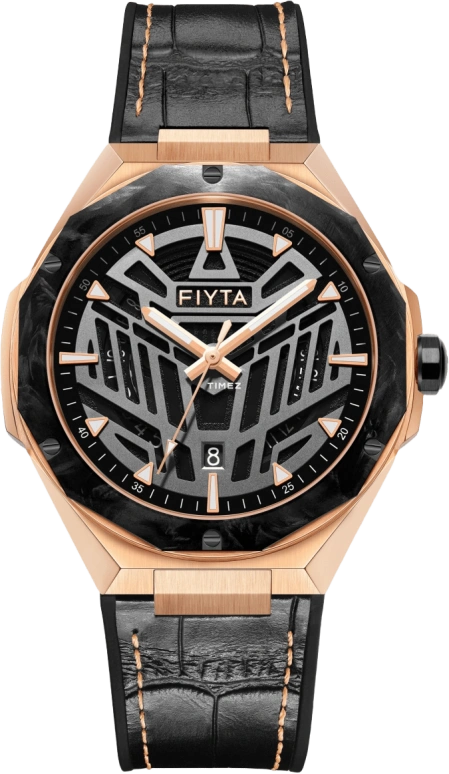 FIYTA,Extreme 44.50mm,44.50mm,Stainless Steel,Black,Automatic,Day,Sapphire,GA866016,GA866016.MBB