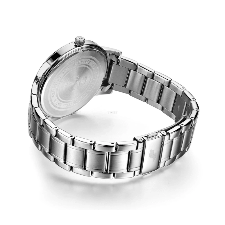 FIYTA,Classic 40mm,40mm,Stainless Steel,Black,Quartz,Day,Sapphire,DG10008,DG10008.WBW