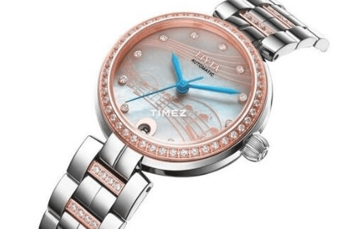 FIYTA,Heartouching 32mm,32mm,Stainless Steel,Silver White,Automatic,Day,Sapphire,LA8612,LA8612.MWMH 
