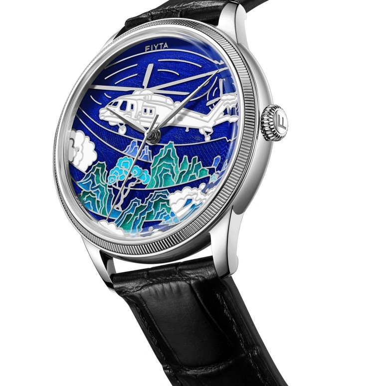 FIYTA,Mach 42mm,42mm,Stainless Steel,Blue,Automatic,Sapphire,Round,GA881019,GA881019.WQB