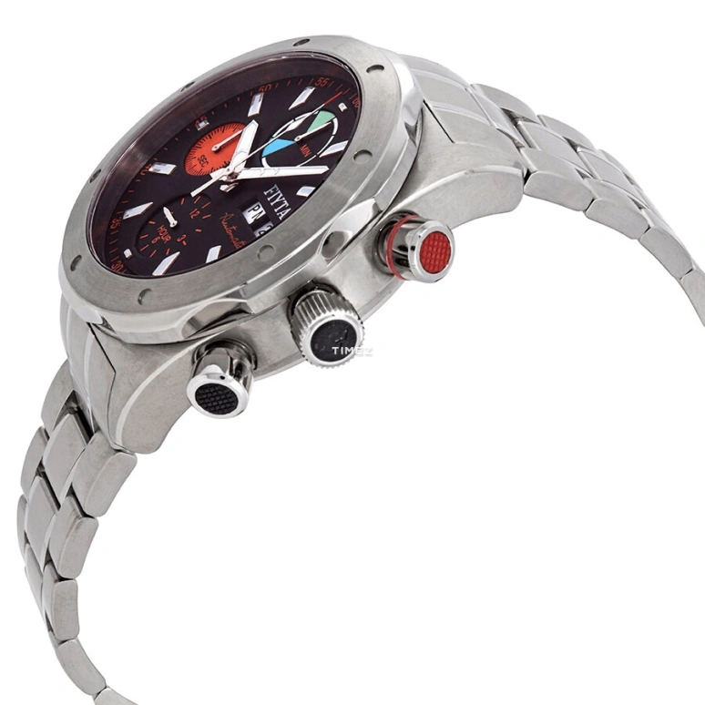 FIYTA,Aeronuatics 44mm,44mm,Titanium,Multi-Color,Black,Automatic,Chronograph,Day,GA8500,GA8500.HBH