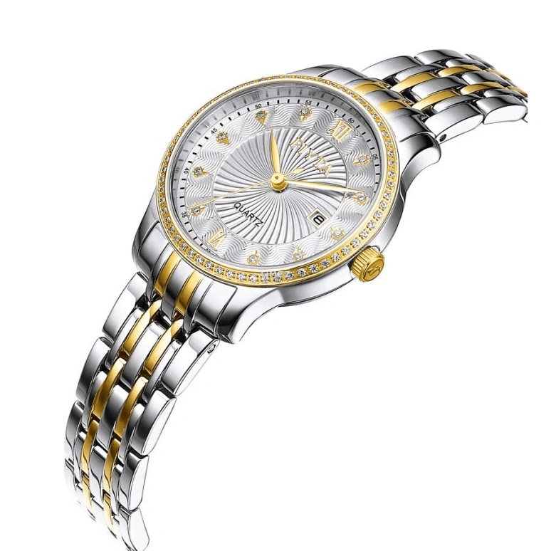 FIYTA,Classic 29mm,29mm,Stainless Steel,White,Quartz,Day,Sapphire,Glass,L802030,L802030.TWTD