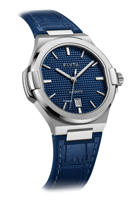 FIYTA,Aeronuatics 40mm,40mm,Stainless Steel,Blue,Automatic,Day,Sapphire,GA856001,GA856001.WLL