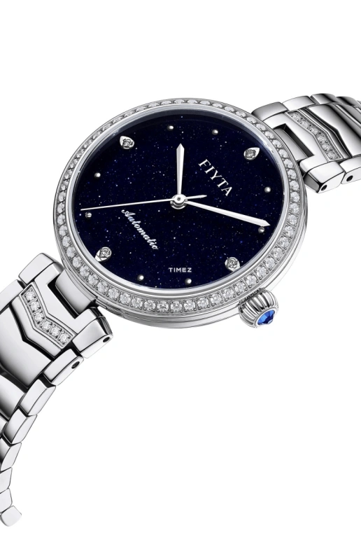FIYTA,Heartouching 32mm,32mm,Stainless Steel,Blue,Automatic,Sapphire,Round,LA869011,LA869011.WLWH