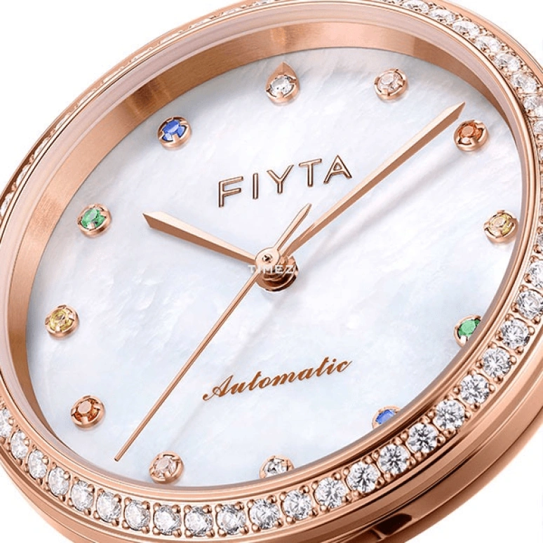 FIYTA,Heartouching 32mm,32mm,Stainless Steel,White,Automatic,Sapphire,Round,LA869013,LA869013.PWPH