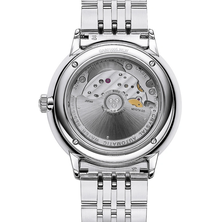 FIYTA,Line 39.80mm,39.80mm,Stainless Steel,Blue,Automatic,Sapphire,Round,GA801005,GA801005.WLW