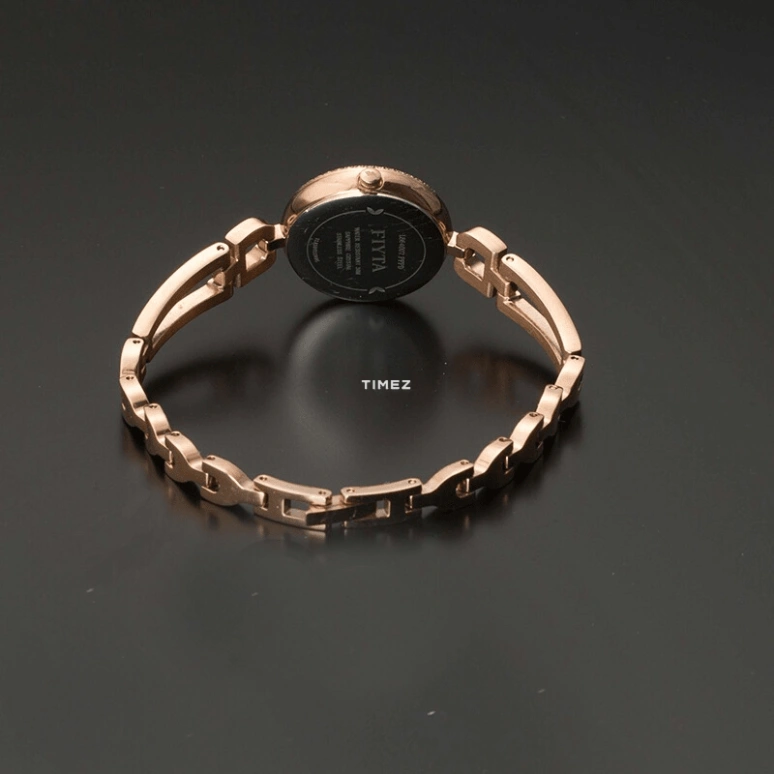 FIYTA,Exquisite 24mm,24mm,Stainless Steel,Pink,Quartz,Sapphire,Round,L864007,L864007.PFPD