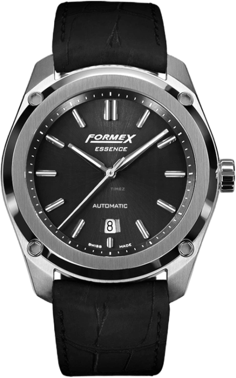 Formex,Essence 43mm,43mm,Stainless Steel,Black,Automatic,Chronograph,Date,0330,0330.1.7321.322