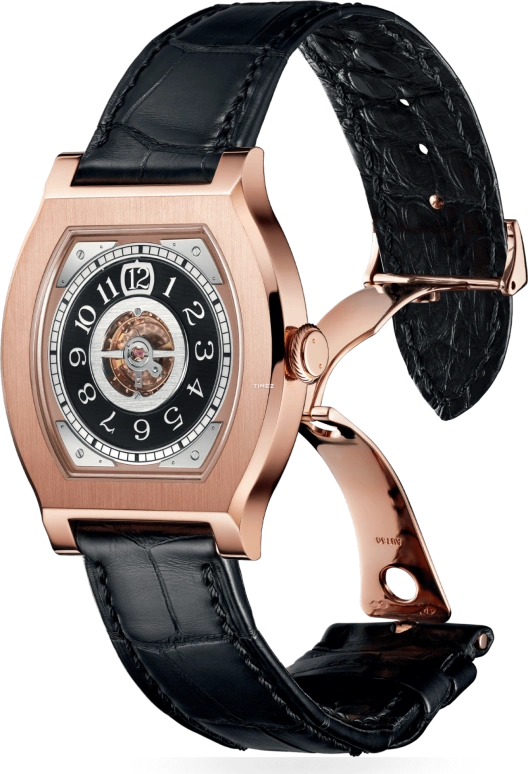 FP Journe,LIMITED 45.20x37.50mm,45.20x37.50mm,Rose Gold,Black,Silver,Handwound,Sapphire,Crystal Glass,Tonneau,1504,1504.2 VI OR Cuir Principal 0