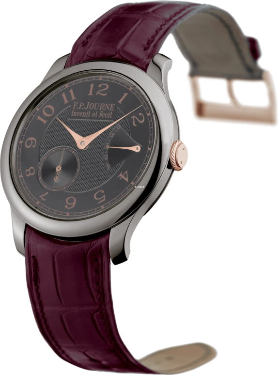 FP Journe,TOKYO BOUTIQUE ANNIVERSAIRE 40mm,40mm,Titanium,Grey,Handwound,Power Reserve Indicator,Sapphire,Crystal Glass,1304 Retro Anni CS