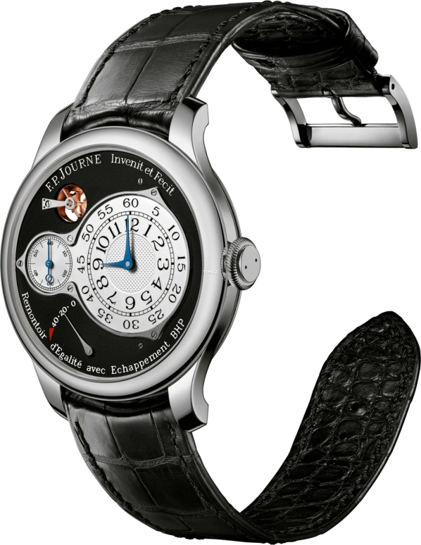 FP Journe,BLACK LABEL 40mm,40mm,Platinum,Black,White,Handwound,Power Reserve Indicator,Jumping Seconds,1510 Gabarit Montre CO HD