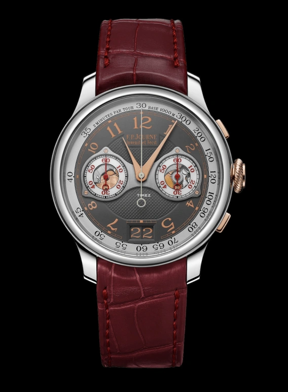 FP Journe,TOKYO BOUTIQUE ANNIVERSAIRE 40mm,40mm,Titanium Gold,Grey,Handwound,Chronograph,Flyback,1518,1518.2 FB hd