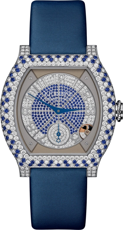 FP Journe ELEGANTE 1210 EL PT Saphir Satin FB Vrtcl HD