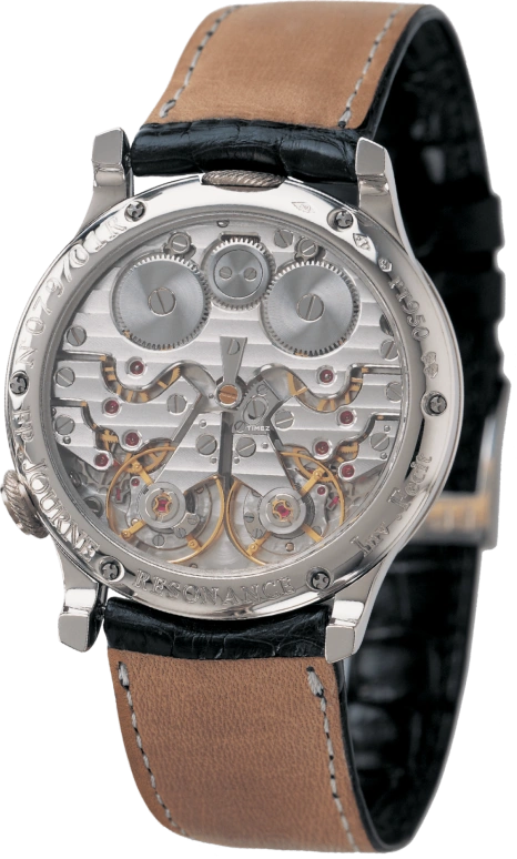FP Journe,BRASS 38mm,38mm,Platinum,Yellow,Handwound,Power Reserve Indicator,Dule Time,1499 R PT Jaune Principale 0