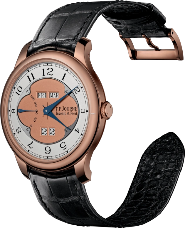 FP Journe,CLASSIQUE 40mm,40mm,Gold,Rose Gold,Automatic,Perpetual Calendar,Leap Year,Month,Date,Round,1300,1300.3 Coll OctaPerpe CUIR OR6N G