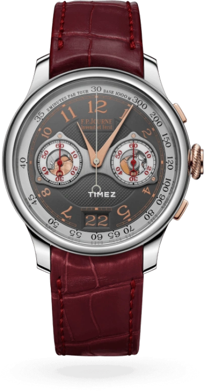 FP Journe,TOKYO BOUTIQUE ANNIVERSAIRE 40mm,40mm,Titanium Gold,Grey,Handwound,Chronograph,Flyback,1518,1518.2 FB hd