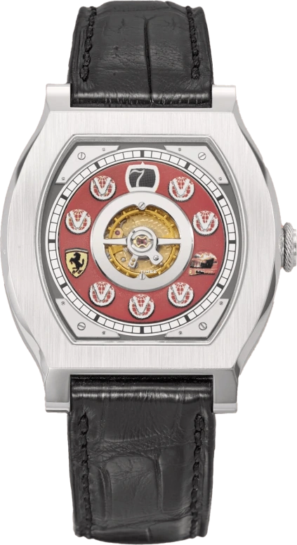 FP Journe,Other ,Platinum,Red,Handwound,Tonneau,Silver,Michael Schumacher,Vagabondage 1