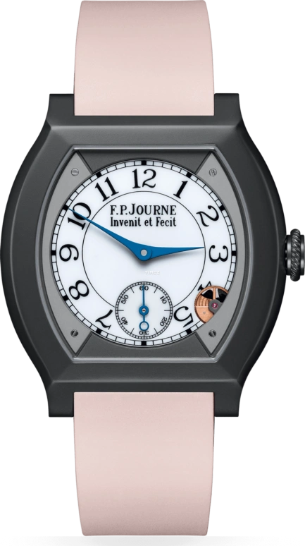 F.P.Journe,ÉLÉGANTE 40x35毫米,40x35毫米,钛,白色,石英,酒桶形,1210 EL Titalyt CTC Blanc FB