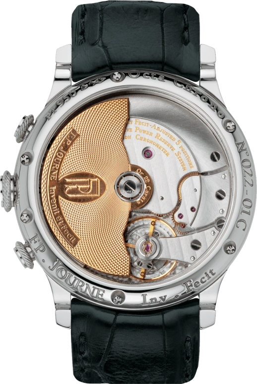 FP Journe,BRASS 38mm,38mm,Platinum,Yellow,Silver,Automatic,Chronograph,Big Date,1300 C PT Jaune Principale