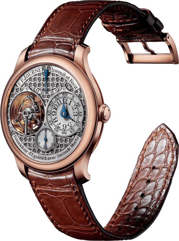 FP Journe,LIMITED ,Rose Gold,Black,White,Handwound,Power Reserve Indicator,Tourbillon,1403 TN OR Cuir FB Regence HD 0