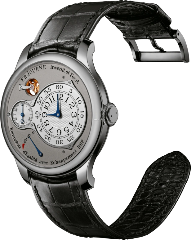 FP Journe,CLASSIQUE 40mm,40mm,Platinum,Silver,White,Handwound,Power Reserve Indicator,Foudroyante Seconds,1510 Co Souveraine Plat G