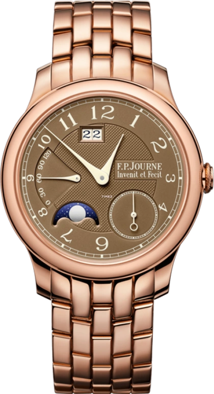 FP Journe Octa 1300.3 AL OR Havana Cuir Caramel FB Slide