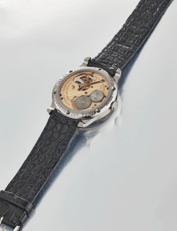 FP Journe,CLASSIQUE 40mm,40mm,Platinum,Black,Handwound,Power Reserve Indicator,Tourbillon,Constant Force Mechanism,1403 285,1403 285-TN Tourbillon Souverain Mother Of Pearl