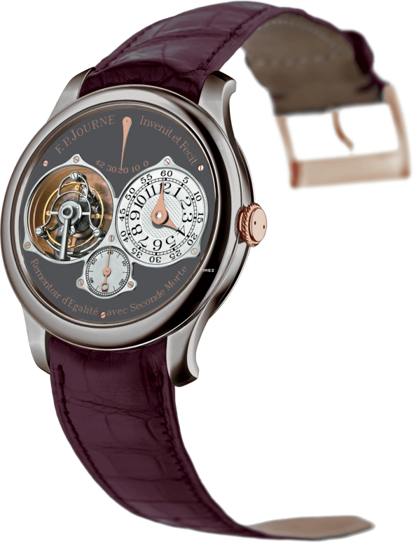 FP Journe,TOKYO BOUTIQUE ANNIVERSAIRE 40mm,40mm,Titanium,Grey,Silver,Handwound,Power Reserve Indicator,Tourbillon,1403 Retro Anni TN 2