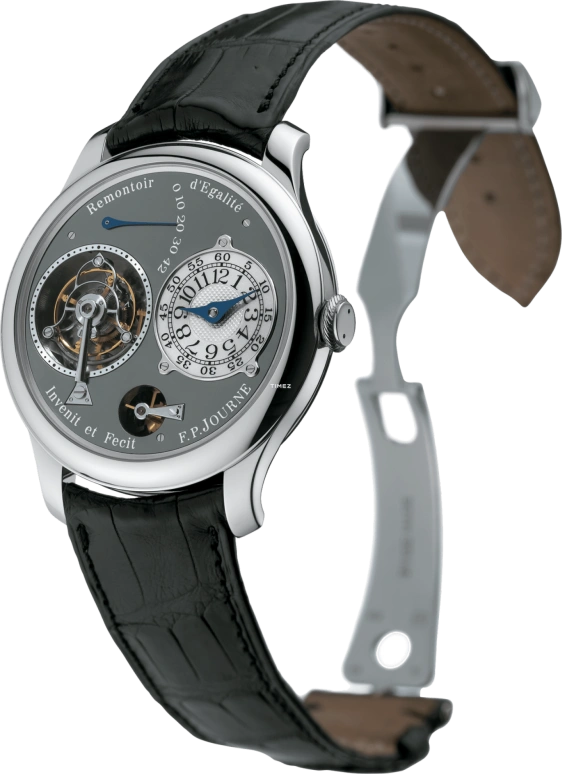 FP Journe,RUTHENIUM 40mm,40mm,Platinum,Grey,Silver,Handwound,Power Reserve Indicator,Tourbillon,1498 T Ruthenium 1