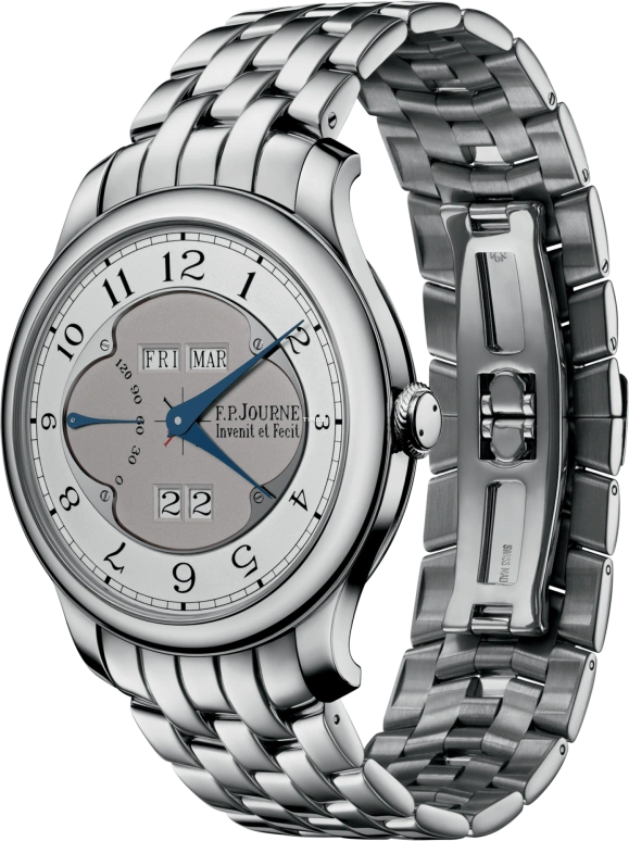 FP Journe,CLASSIQUE 40mm,40mm,Platinum,Silver,Grey,Automatic,Perpetual Calendar,Leap Year,Month,Date,Round,Silver,1300,1300.3 Coll OctaPerpe Platine G