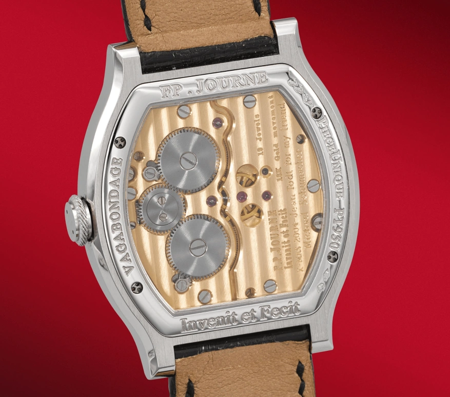 FP Journe,Other ,Platinum,Red,Handwound,Tonneau,Silver,Michael Schumacher,Vagabondage 1