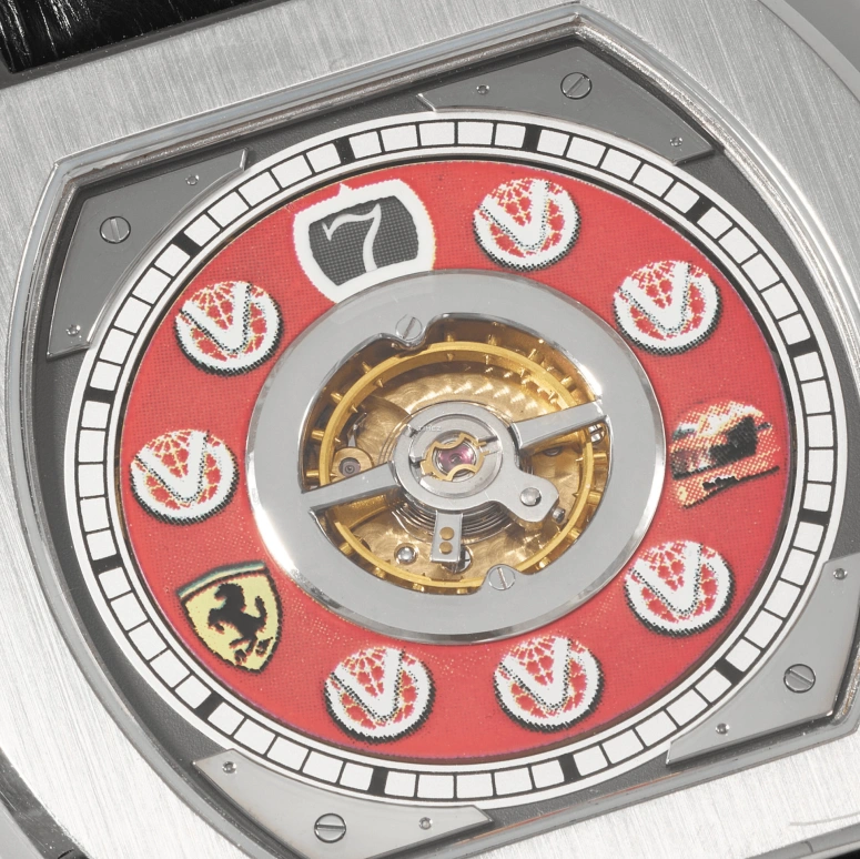 FP Journe,Other ,Platinum,Red,Handwound,Tonneau,Silver,Michael Schumacher,Vagabondage 1