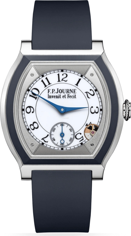 FP Journe,ELEGANTE 40x35mm,40x35mm,Titanium Gold,White,Quartz,Sapphire,Crystal Glass,Tonneau,1210 Elegante Titane Inserts HD 0