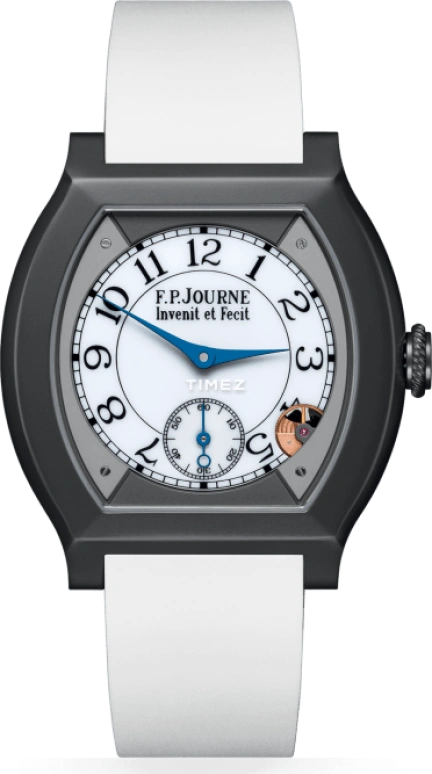 F.P.Journe,ÉLÉGANTE 40x35毫米,40x35毫米,钛,白色,石英,酒桶形,1210 EL Titalyt CTC Blanc FB