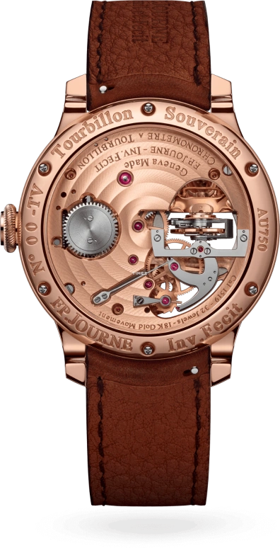 FP Journe,CLASSIQUE 42mm,42mm,Rose Gold,Orange,Handwound,Power Reserve Indicator,Tourbillon,1519 TV OR VEAU FB 2020