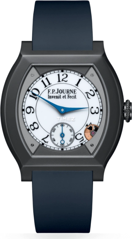 F.P.Journe,ÉLÉGANTE 40x35毫米,40x35毫米,钛,白色,石英,酒桶形,1210 EL Titalyt CTC Blanc FB