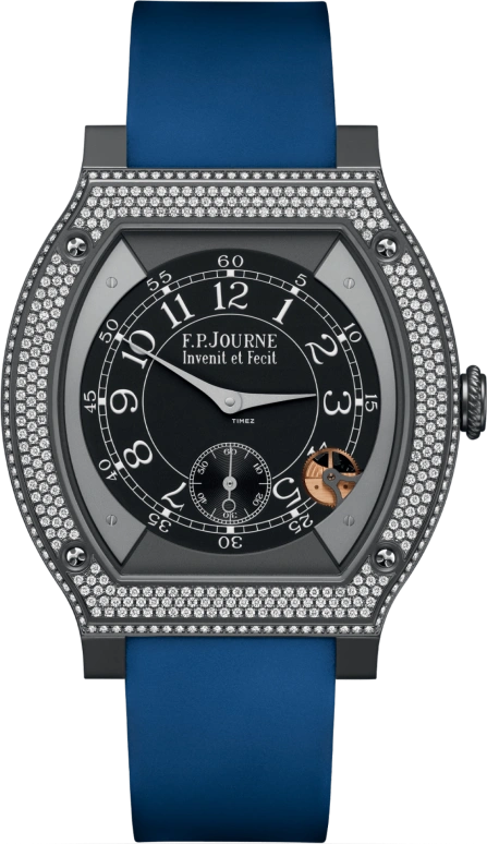 FP Journe,ELEGANTE 48x40mm,48x40mm,Titanium,Black,Processor,Sapphire,Crystal Glass,Tonneau,1210 ELH Titalyt Cadran CTC FB 2023