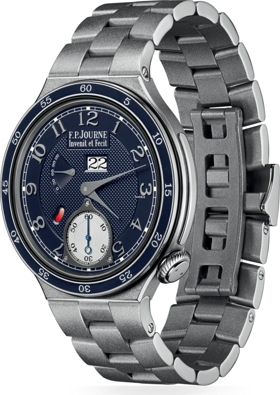 FP Journe,LINESPORT 44mm,44mm,Platinum,Blue,Automatic,Power Reserve Indicator,Big Date,1300,1300.3 AR2 PT HD Face 1