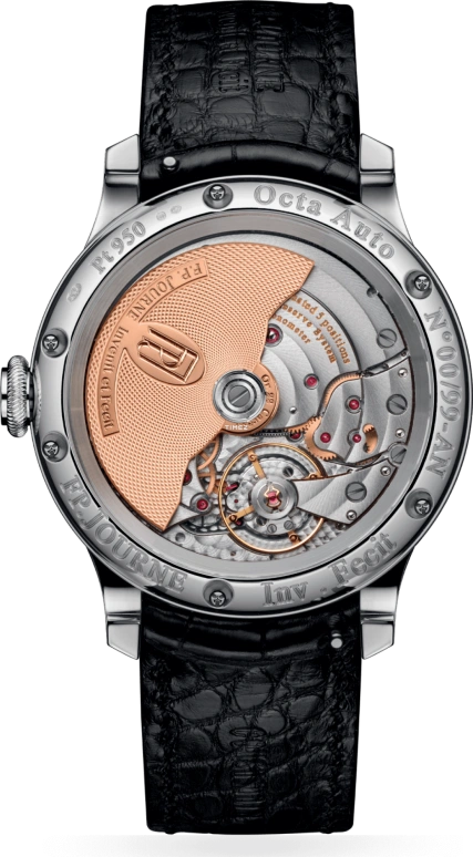 FP Journe,LIMITED 40mm,40mm,Platinum,Yellow,Silver,Automatic,Power Reserve Indicator,Big Date,1300,1300.3 AN Principale 1