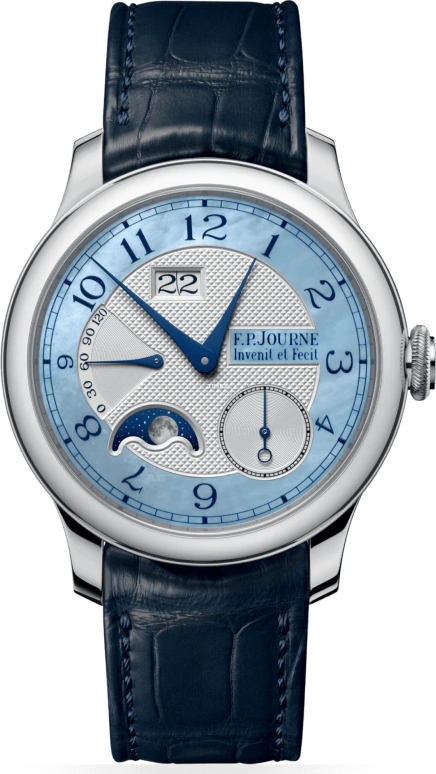 FP Journe BOUTIQUE 1300.3 AL2 PT Nacre Bleu Face