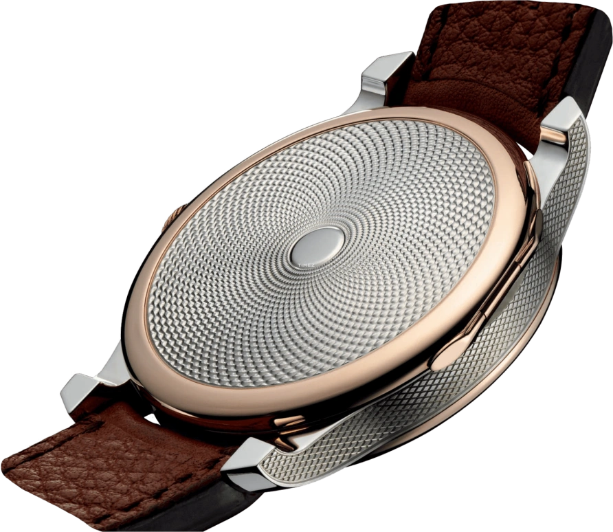 FP Journe,LIMITED 40mm,40mm,Rose Gold,White,Handwound,Sapphire,Crystal Glass,Round,1412 Retro Limite 30ans G