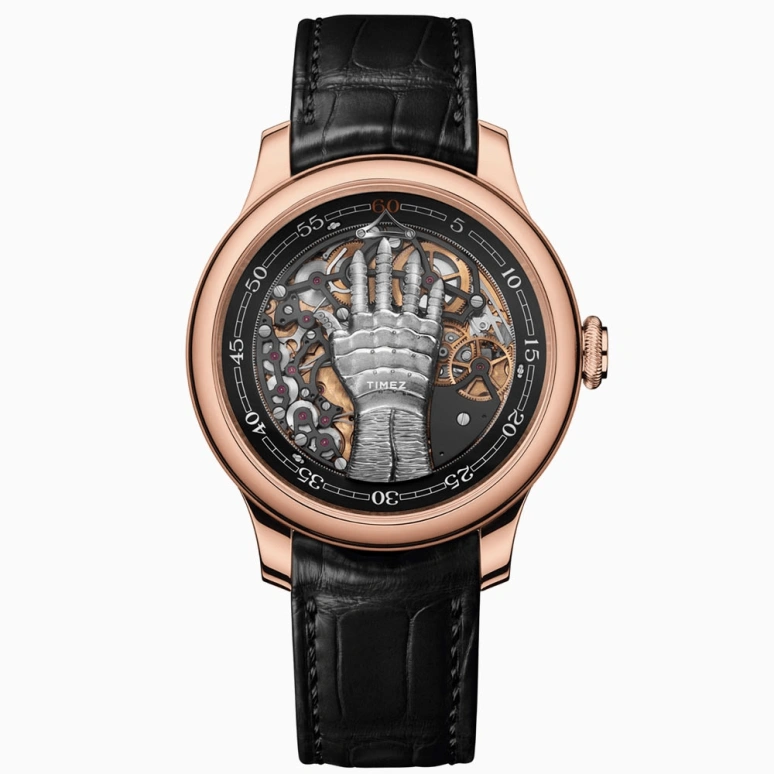 FP Journe,CLASSIQUE 42mm,42mm,Red Gold,Black,Automatic,Jumping Hours,In-house Caliber,1300,1300.3 FFC 18K 6N