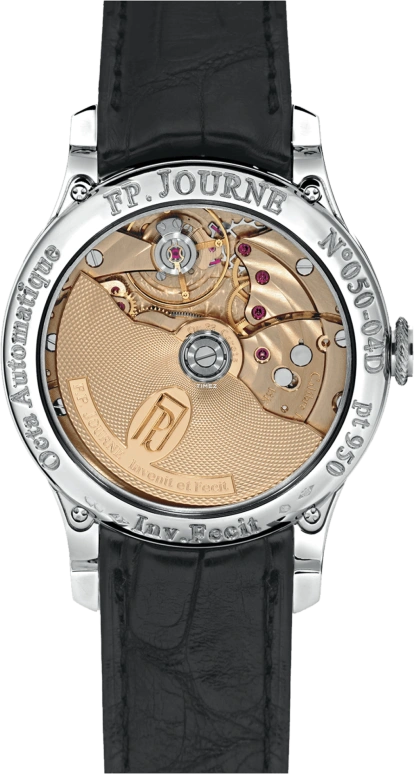 FP Journe,BLACK LABEL 36mm,36mm,Platinum,Black,Automatic,Moonphase,Power Reserve Indicator,Big Date,1300,1300.3 Cuir Silver B